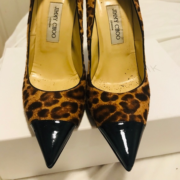 Jimmy choo cap toe calf anouk pumps - Picture 4 of 8